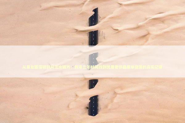 从朋友圈滞销到月流水破万：我用三年时间找到优质奢侈品原单货源的真实记录 新闻